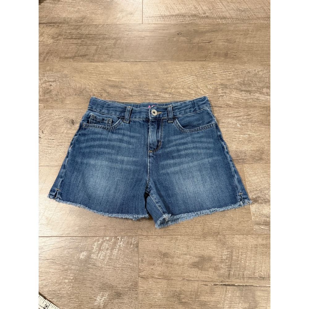 The Children's Place Girl's Blue Denim Shortie Shorts Size 10